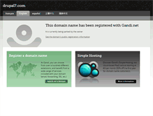 Tablet Screenshot of drupal7.com